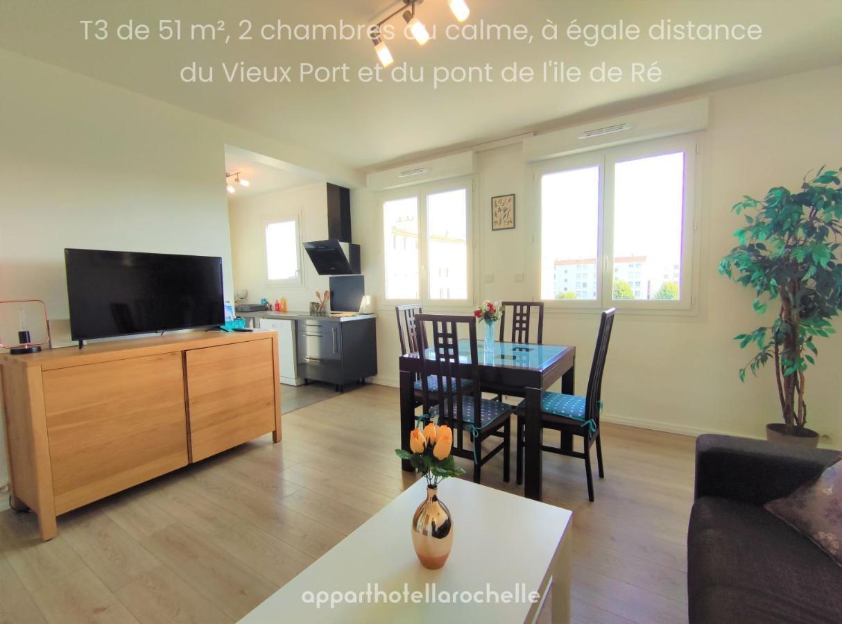 6 Appartements Et 4 Adresses A Mi-Chemin Entre Le Vieux Port Et L Ile De Re La Rochelle  Kültér fotó